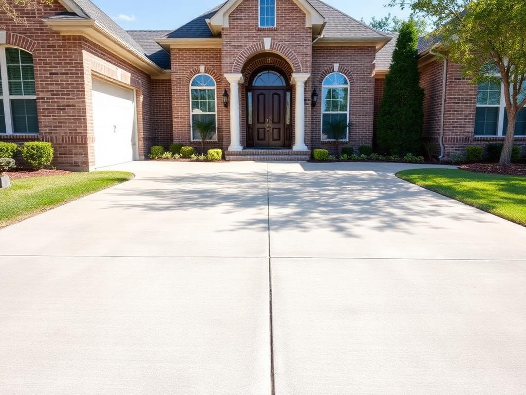 Concrete Driveway — after