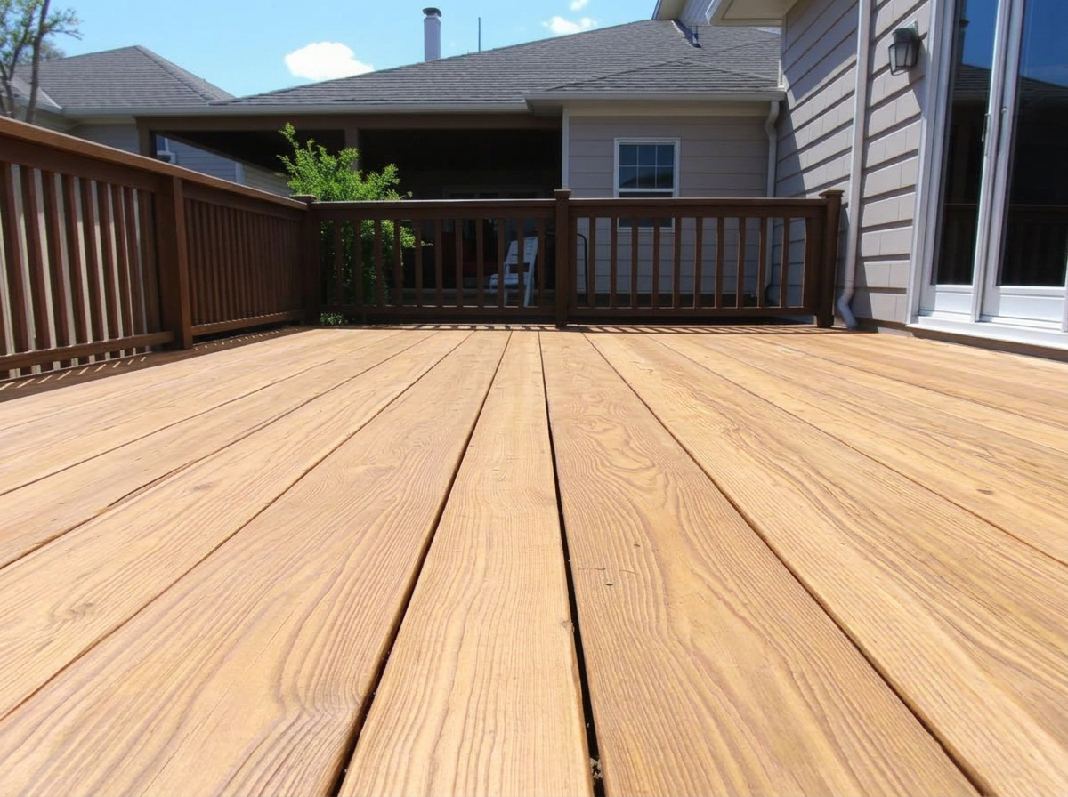 Wood Deck — after