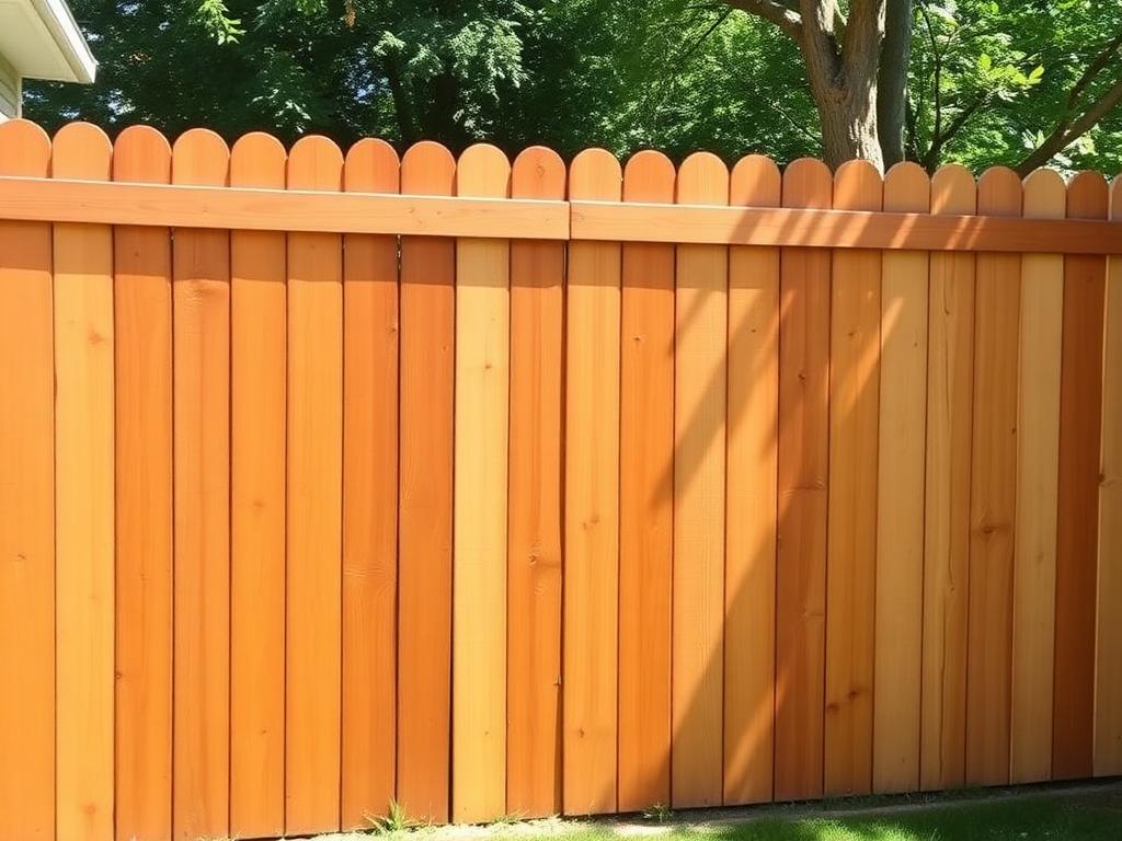 Fence Cleaning — after