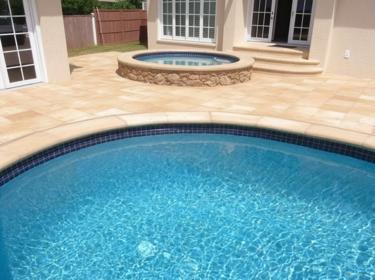 Pool Deck — after