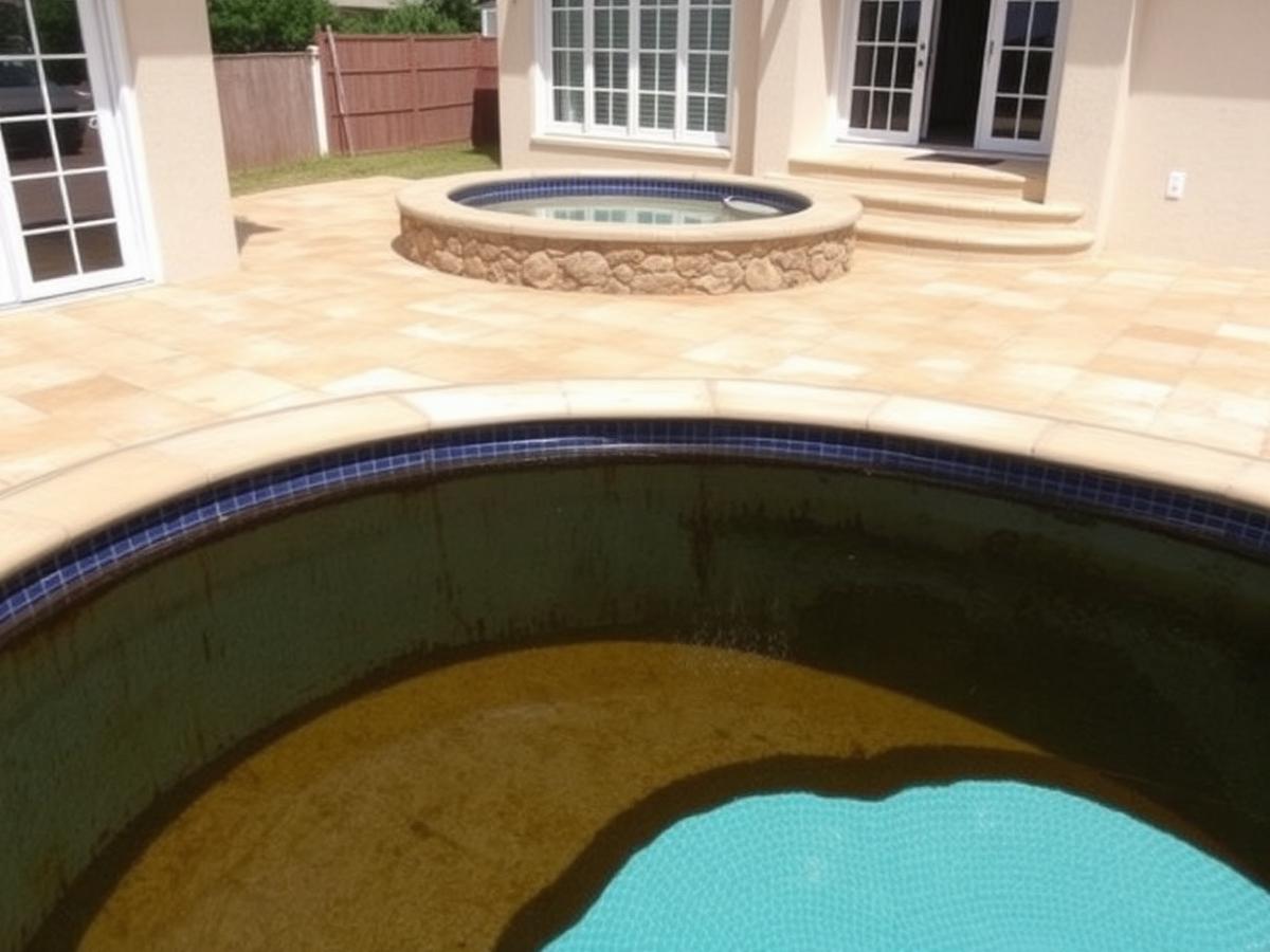 Pool Deck — before