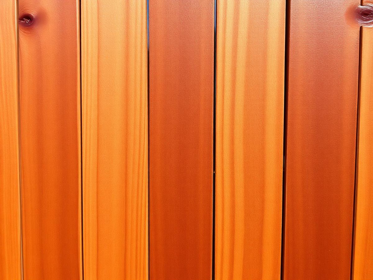 Cedar Fence Stain — after