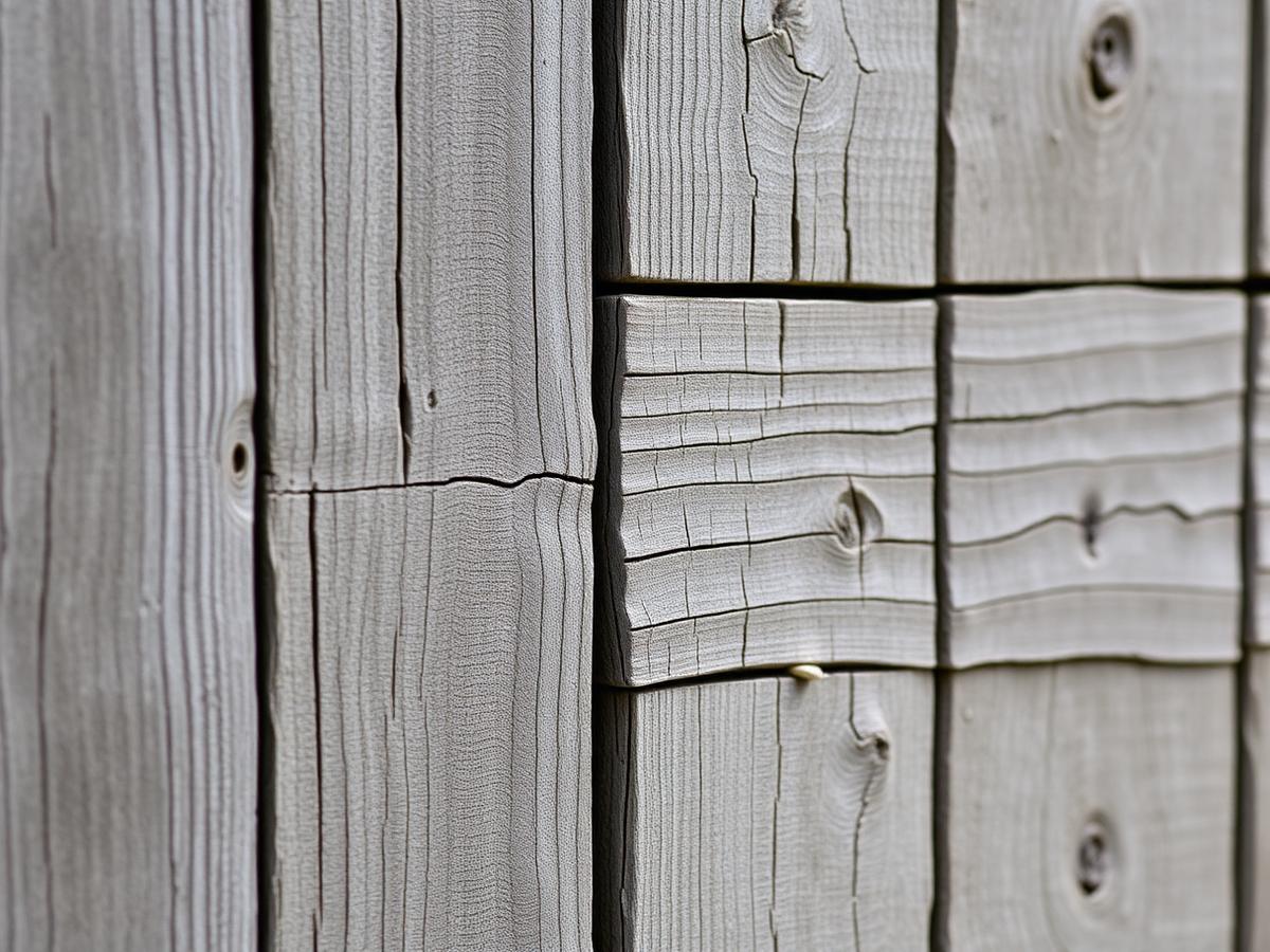 Cedar Fence Stain — before
