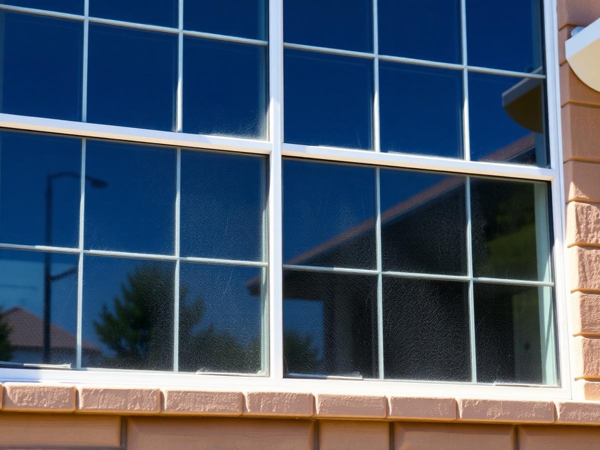 Exterior Windows — before