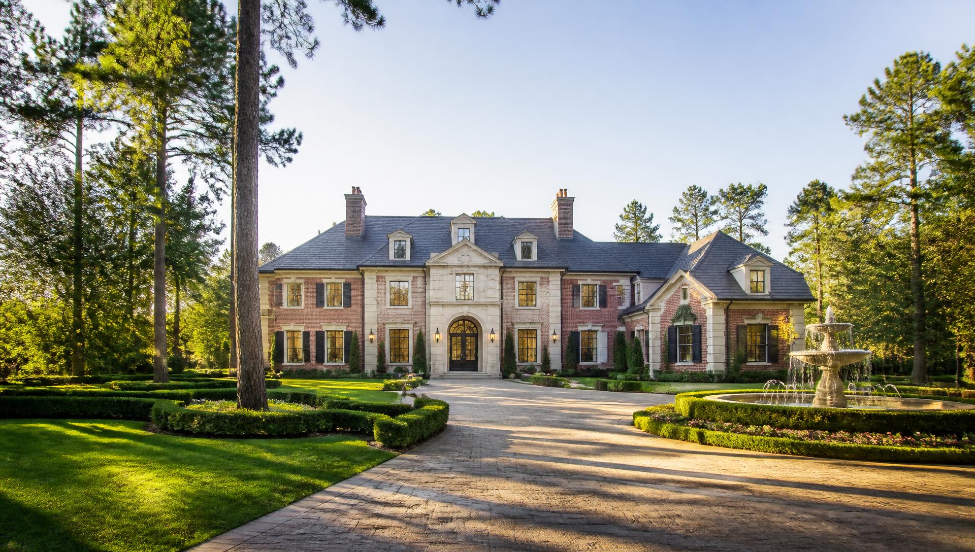Luxury home exterior in Sugar Land, Houston, Texas