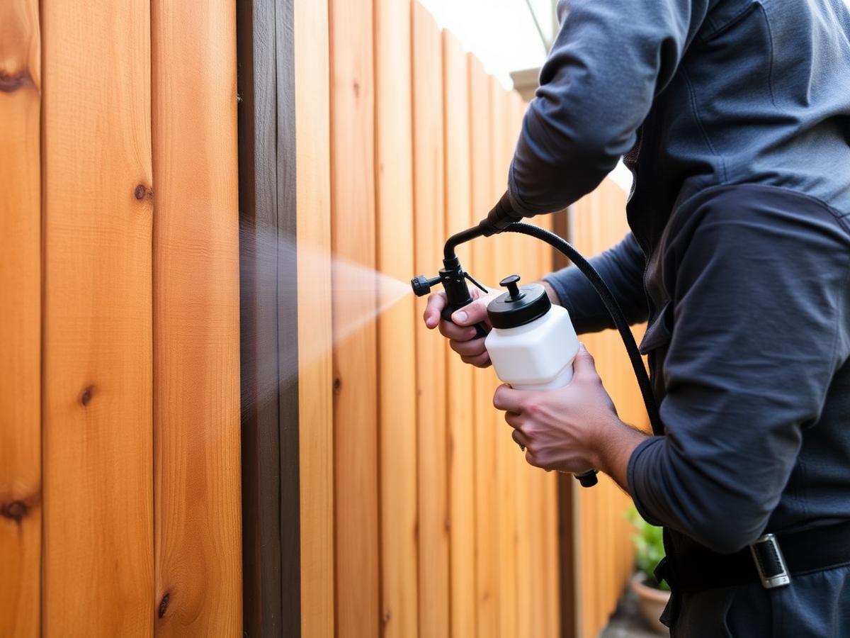 Fence Staining in Houston, TX
