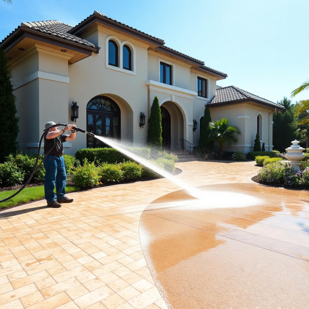 Pressure Washing in Houston, TX
